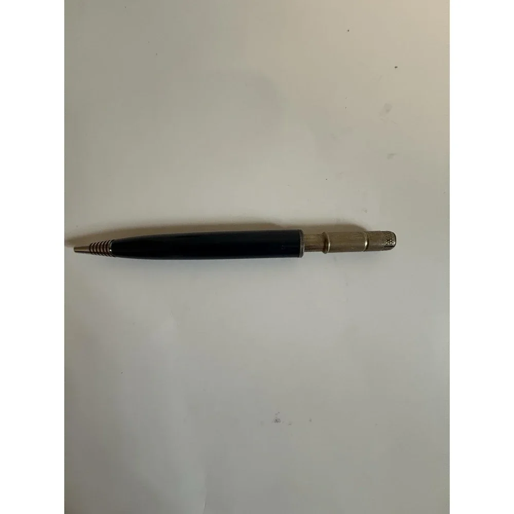 1950 Parker 51 fountain pen and mechanical pencil, Teal Blue